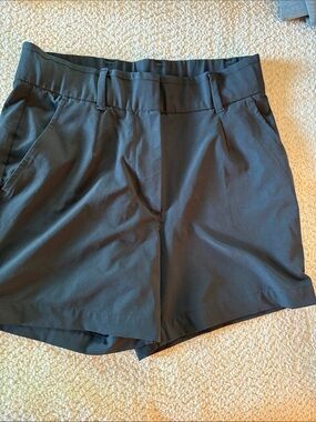 Golf Black Women's Tailored High-Waist Shorts